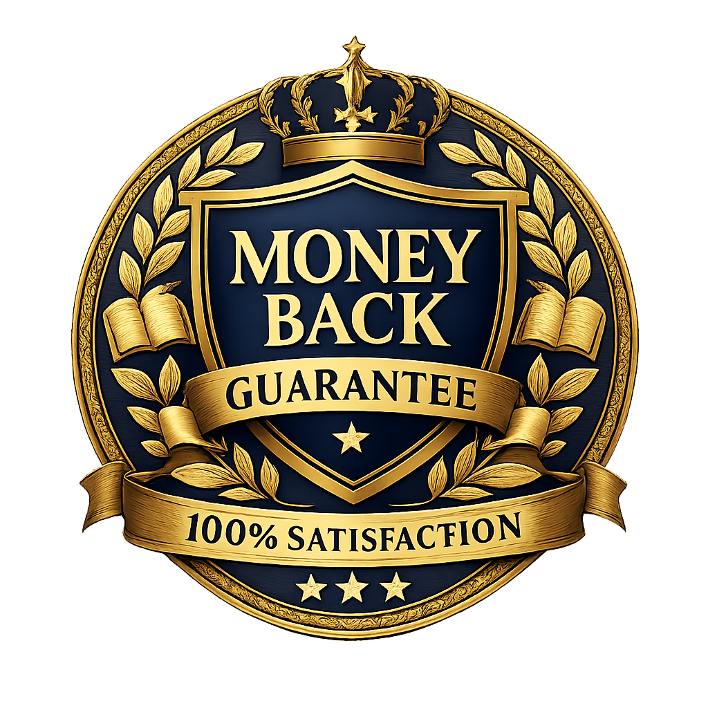 30-day money back guarantee badge