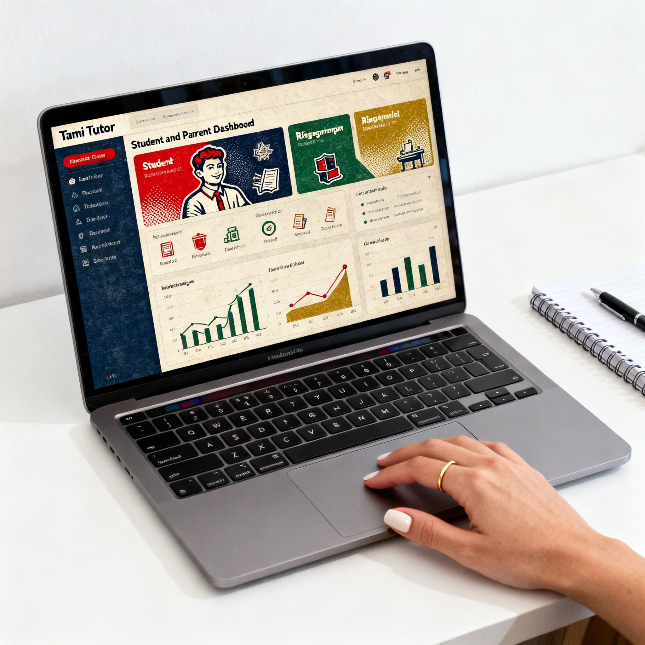 Student and parent dashboard interface
